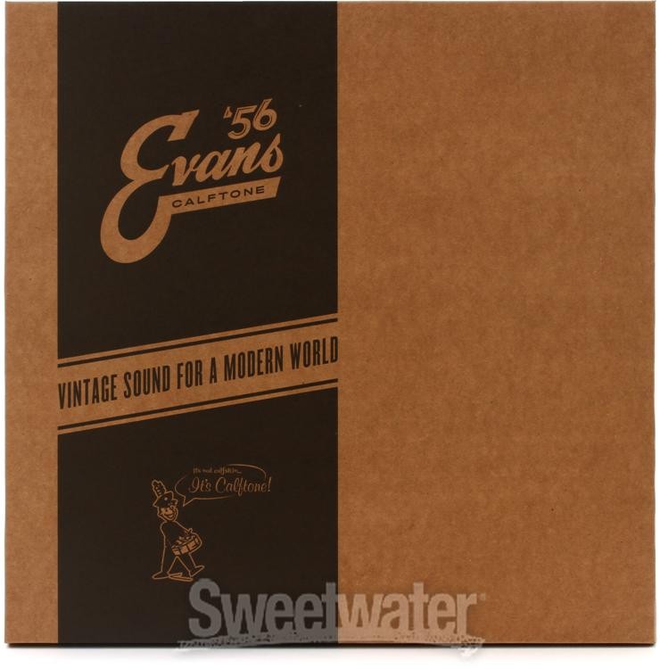 Evans EMAD Calftone Drumhead - 16" - Tom Hoop