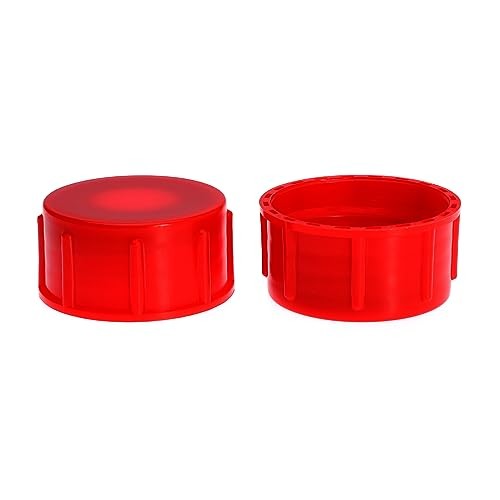 Gas Can Cap Replacement Red Coarse Thread Cap Solid Transportation Gas Cap-O2