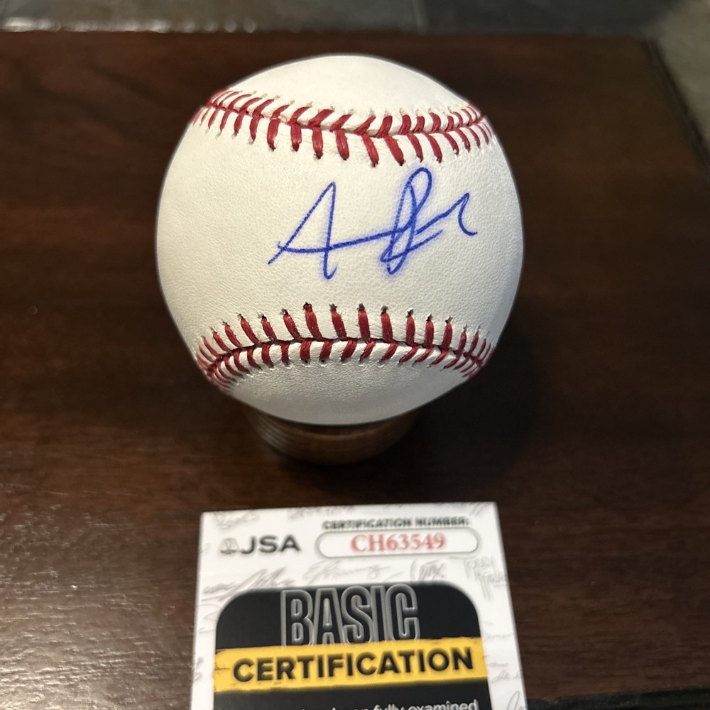 Addison Russel   Signed New ROMLB Baseball. JSA.