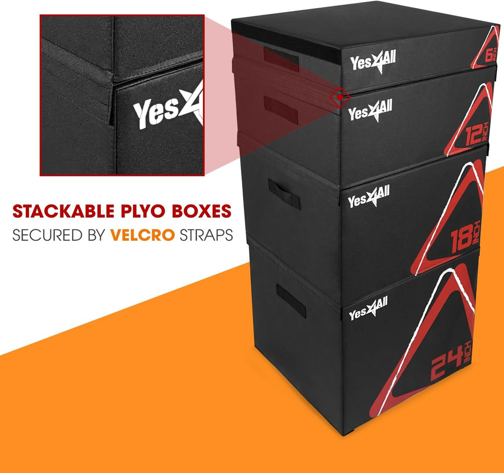 Versatile Adjustable Plyo Box for Jump Training & Plyometric Workouts