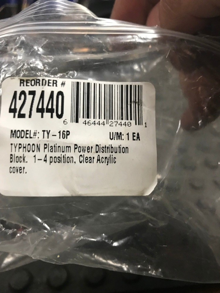 Typhoon - Platinum Power Distribution Block 1 to 4 position