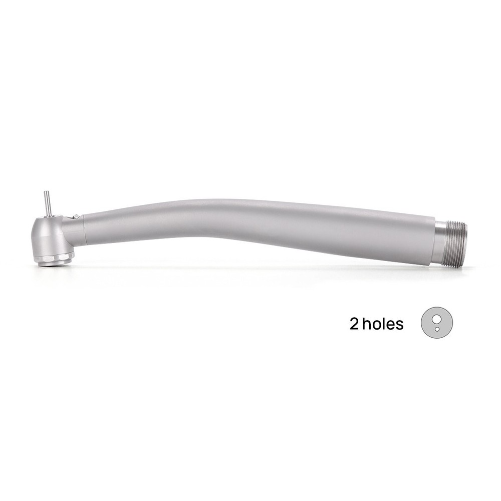 Dental E-generator LED High Speed Ceramic Torque Head Handpiece 2Holes