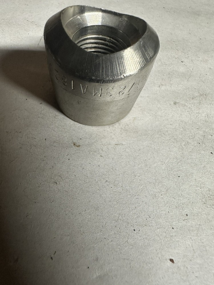 3X1/2 Weld In Tap SS 1/2 Pipe Thread