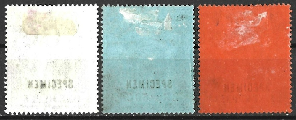 MAURITIUS QV 1900-05 RARE 1R-5R HIGH VALUE SPECIMENS MINT