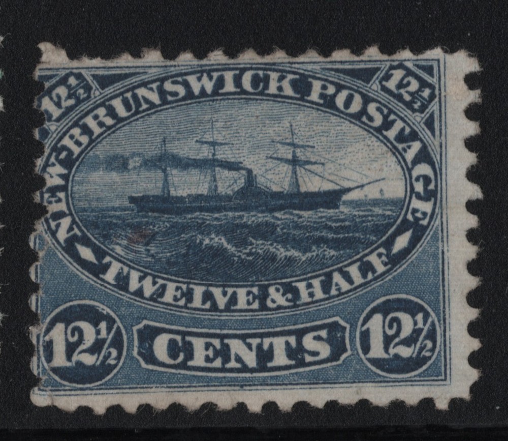 #10 New-Brunswick Canada mint no gum