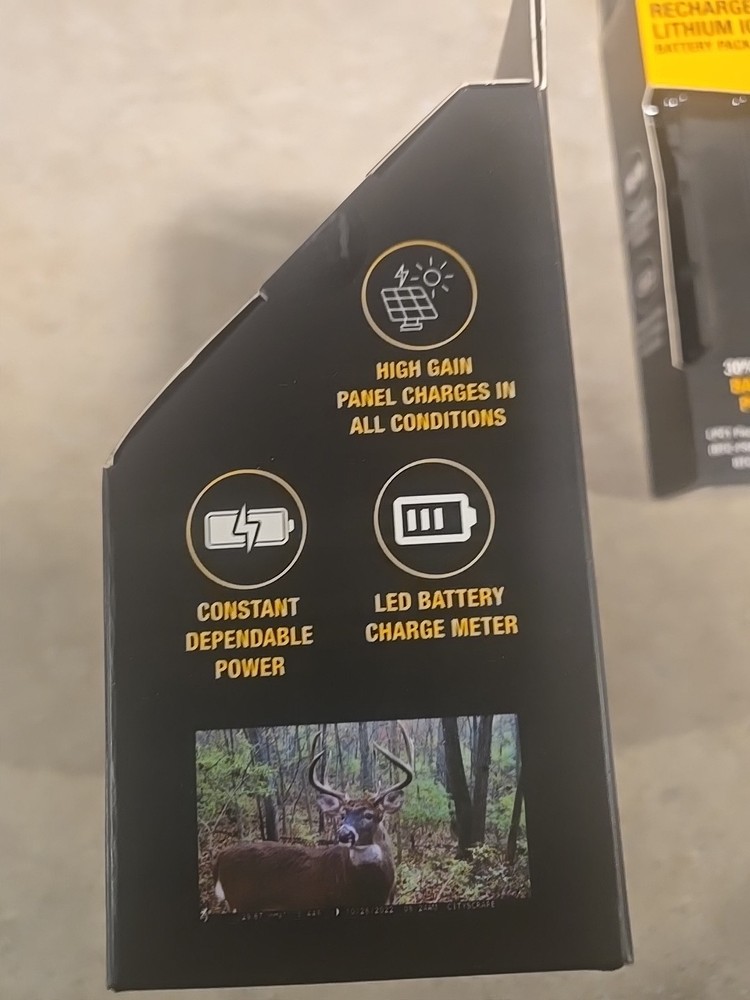 Browning Micro Solar Battery Pack Lot