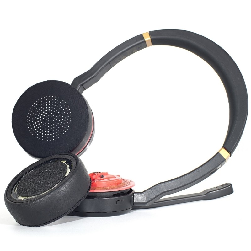 Cooling Ear Cushions Breathable Feature Soft Sponge Pad for Evolve 75 75+