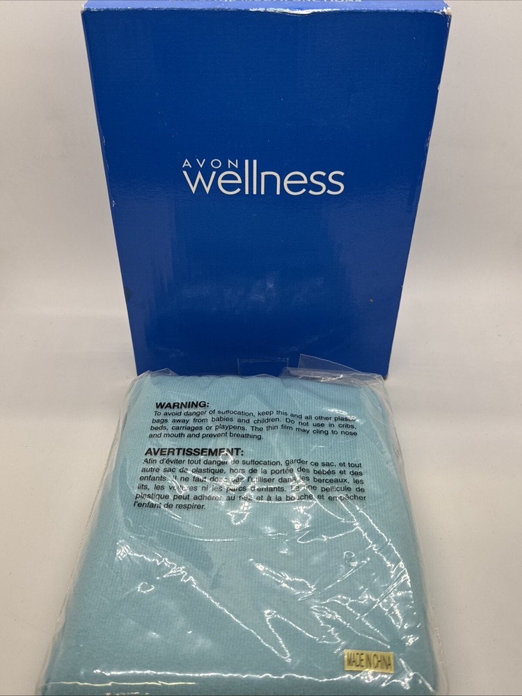 AVON WELLNESS Multi-purpose Support Bandage 2007 Light Blue + Hot/Cold Compress