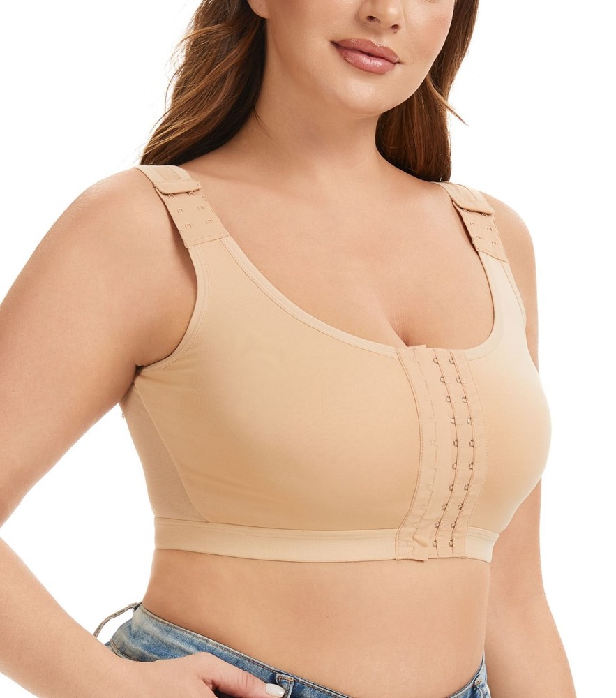 Alessandra B Post Surgery Compression Bra - Adjustable Front Closure & Straps