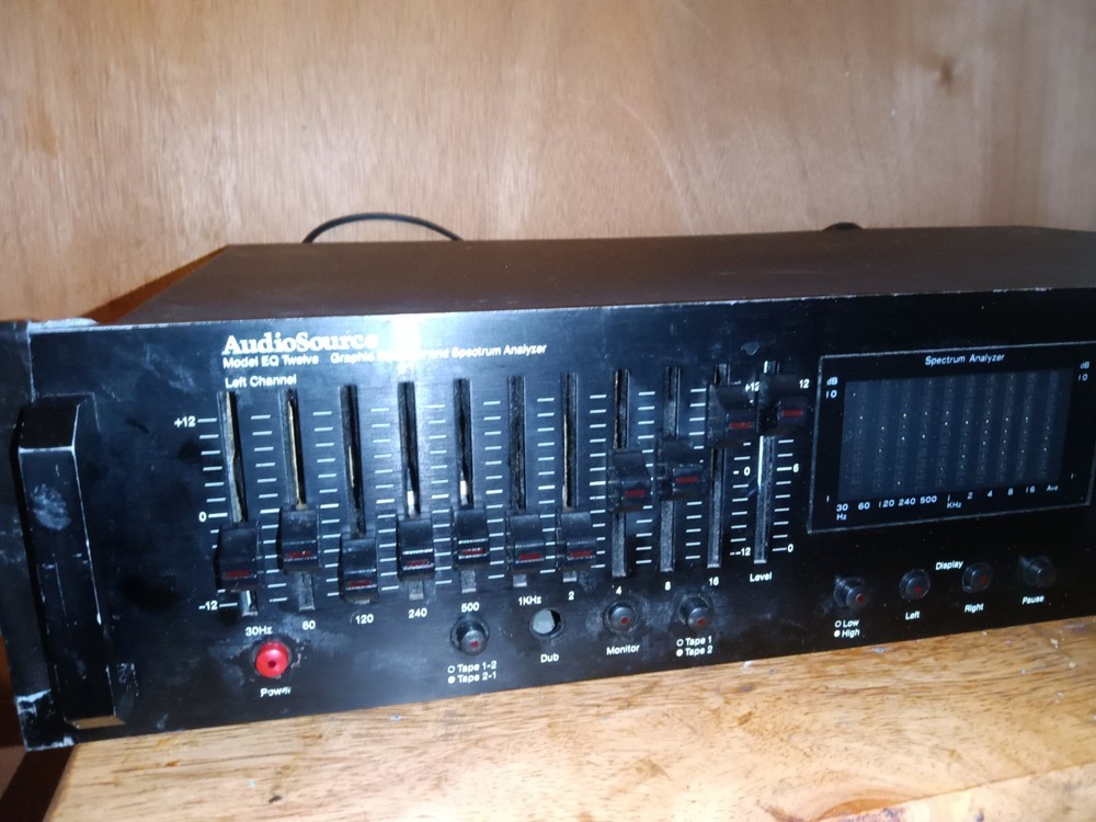 AUDIOSOURCE EQ EIGHT EQUALIZER Not Tested