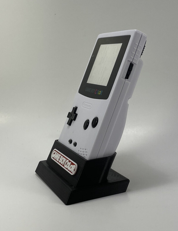 Game Boy Color System Display/Stand/Holder - DISPLAY ONLY (Customize Colors)
