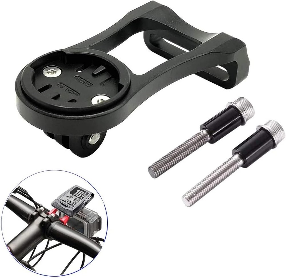 Out Front Combo Extended Mount for Wahoo Elemnt,Wahoo Elemnt Bolt, Wahoo Elemnt