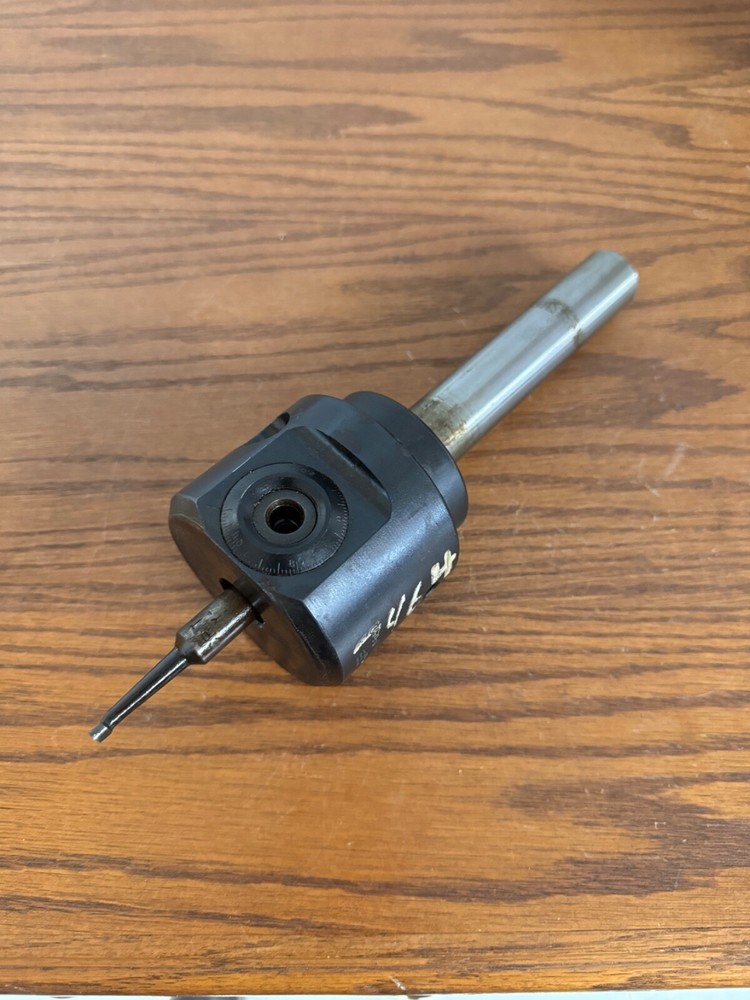 TSD MICROBORE GAH-07-1-050 ADJUSTABLE BORING HEAD FOR 1/2" BAR. 1" SHANK.