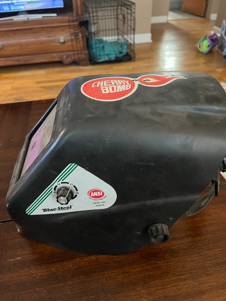 Blue Steel Welders Face Shield