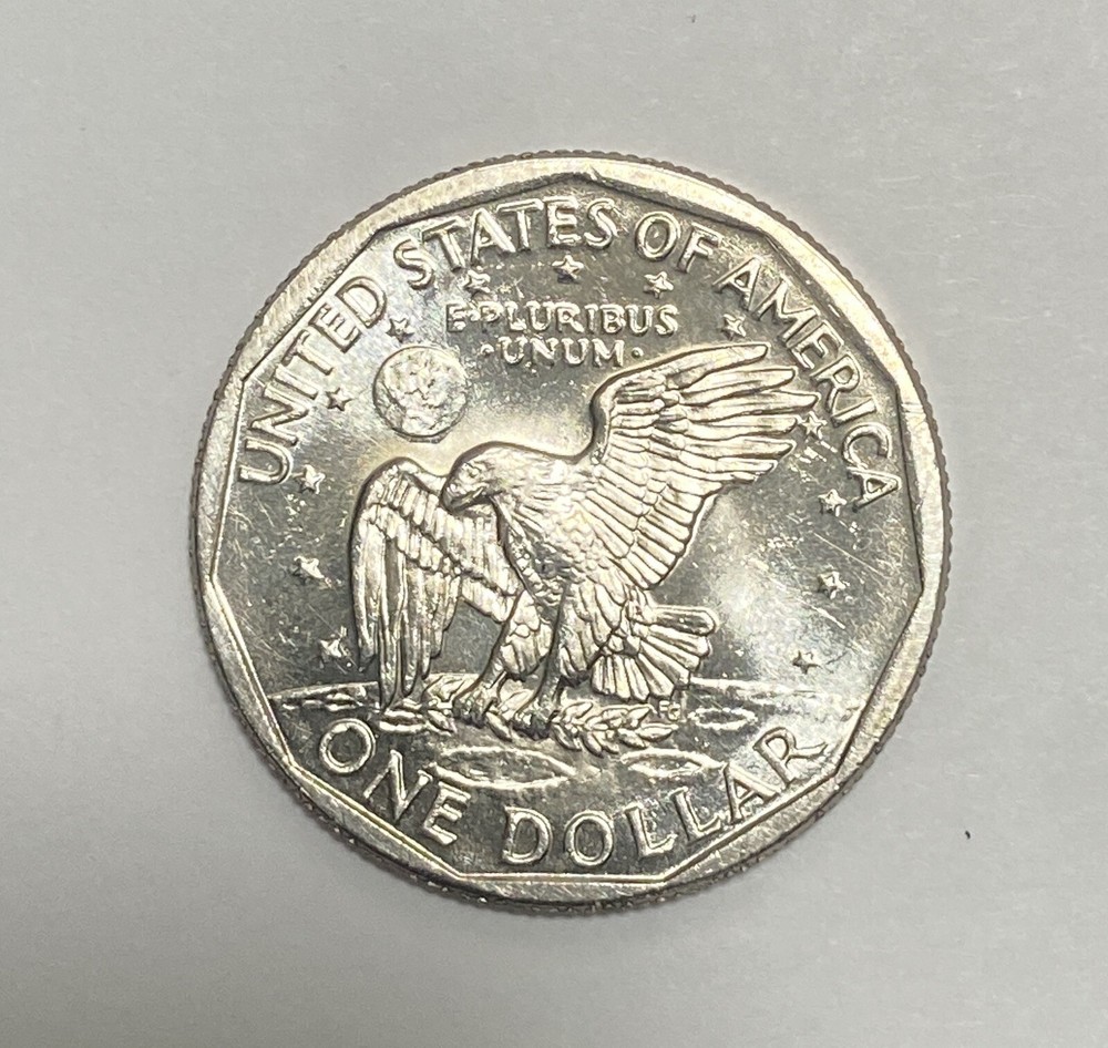 RARE, ERROR 1979 S Susan B. Anthony Dollar Type 1 Filled In Mint Error ‘S’ FG