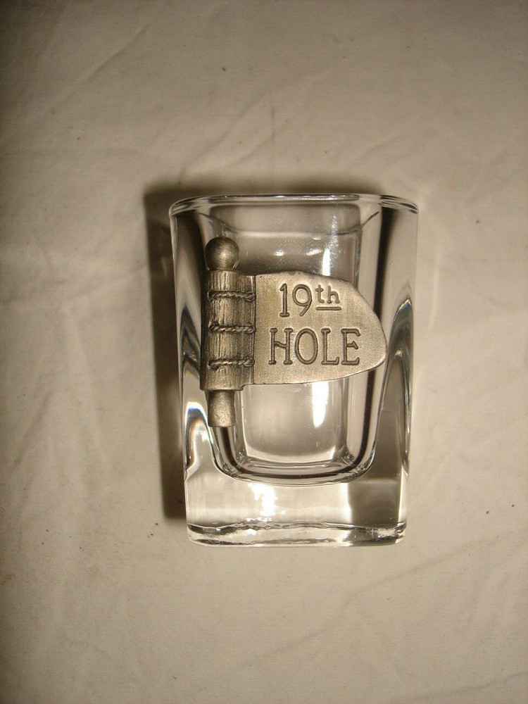 NEW Things Remembered Personalized "DAD" 4 pc Golf Shot Glass Set