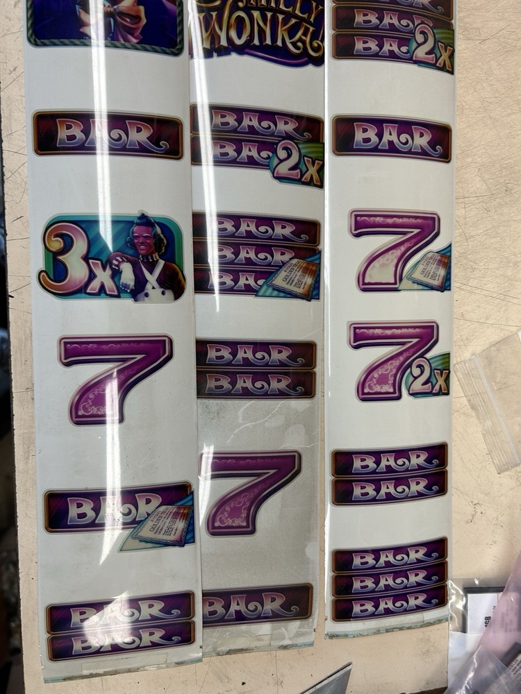 WILLY WONKA SOFTWARE AND STRIPS WMS BB3 S9A0