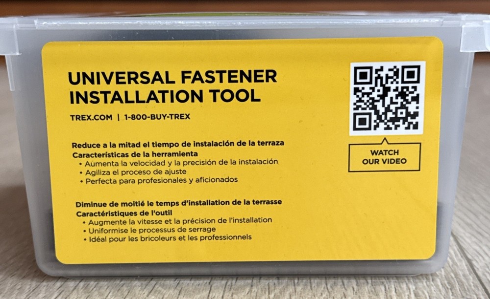 Trex Hideaway Universal Hidden Fastener Installation Tool