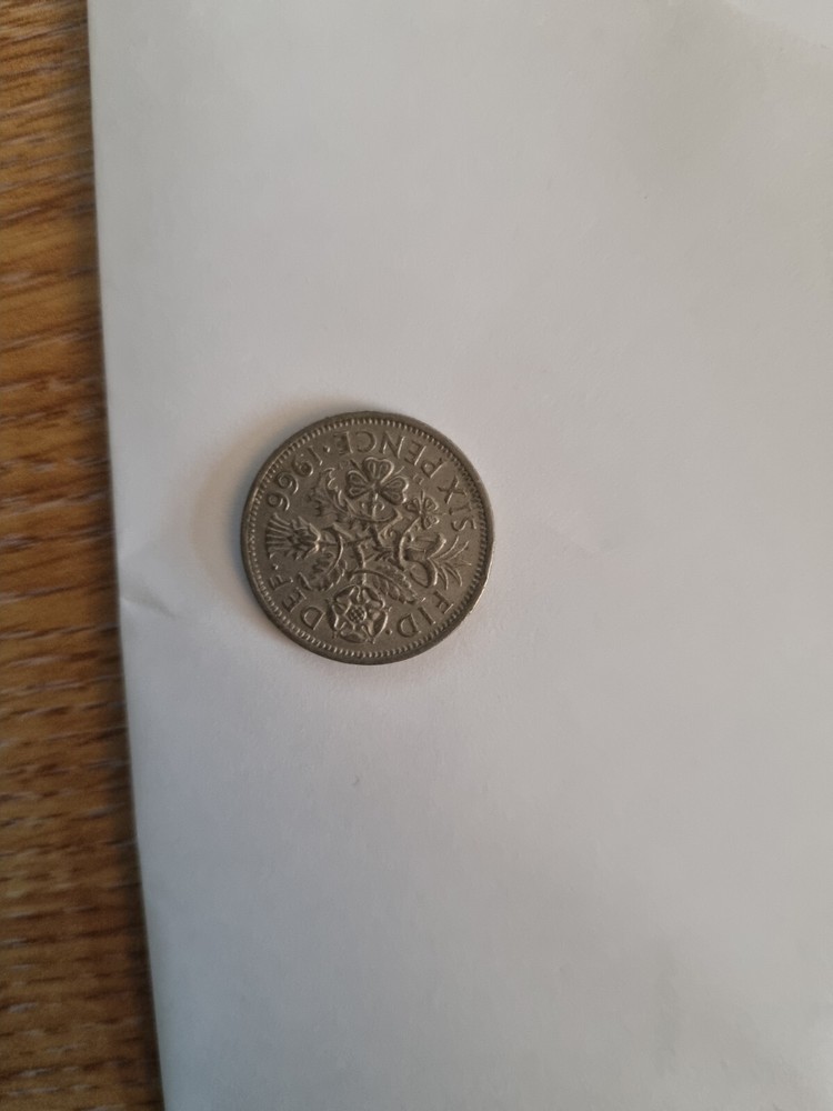 RARE SIX PENCE COIN