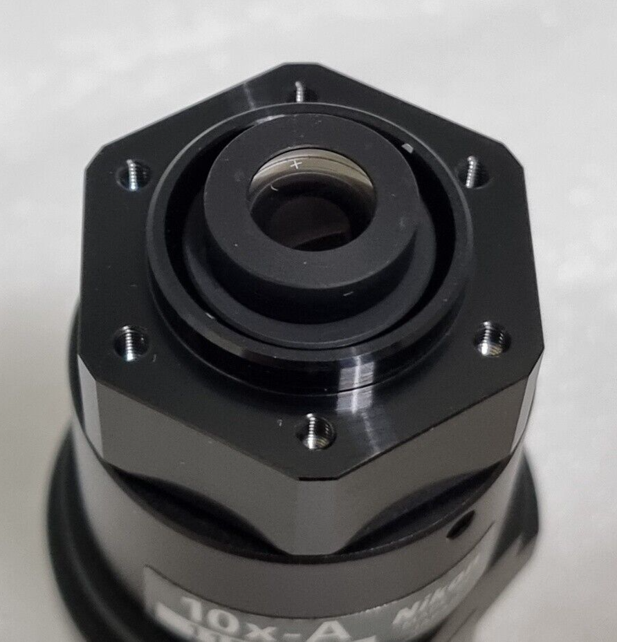 Nikon 10X-A Measuring Tool Microscope TM MM Objective Lens