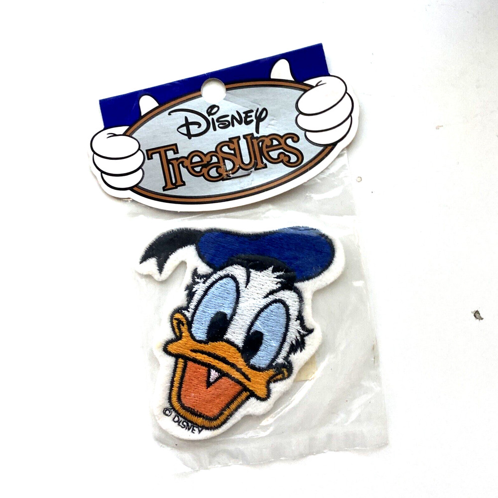 Donald Duck Patch Embroidery Applique Disney Treasures Multicolor