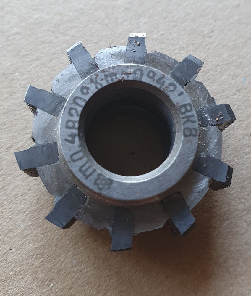 1 pcs Gear Hob Cutter Module M 0,4  20° Solid Carbide K 05 HRA 90.5  .