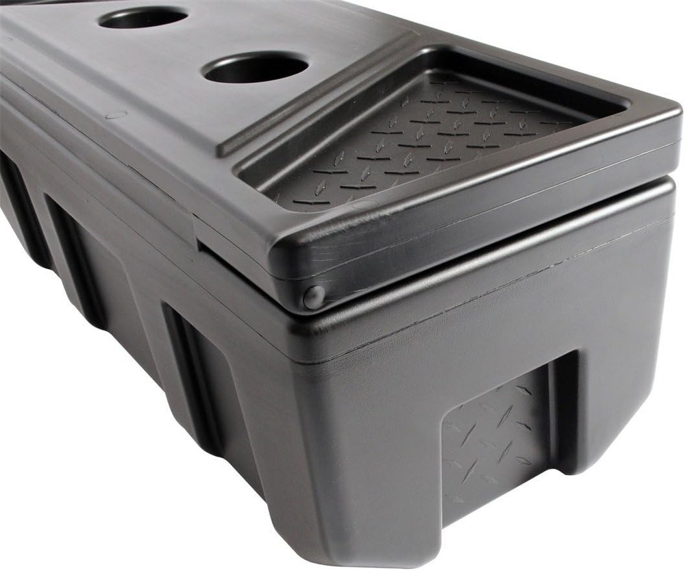 Lightweight & Durable Poly Plastic Storage Chest - 3.6 Cu. Ft. Capacity