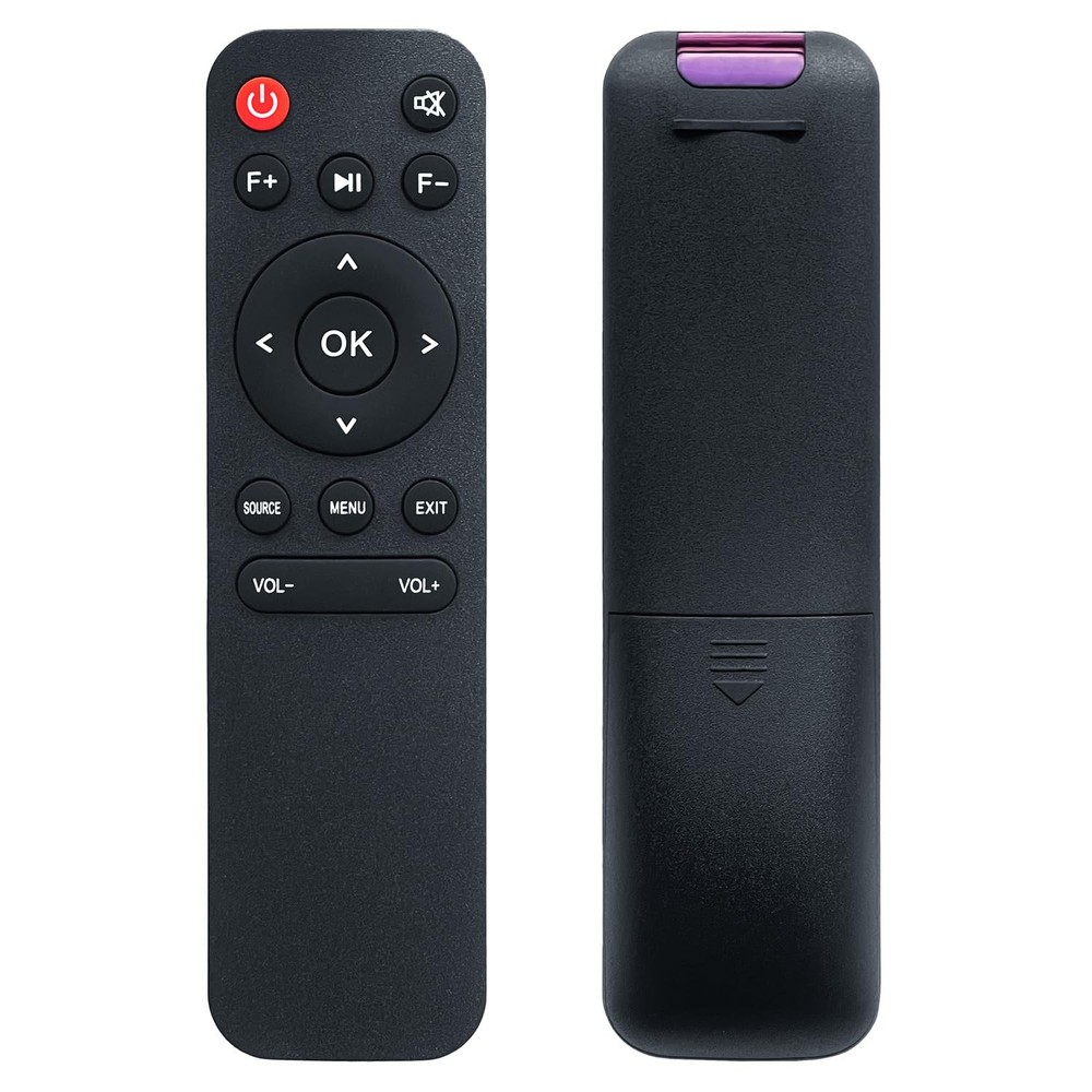 Molgoc Replacement Remote for Portable Projector,Compatible with black