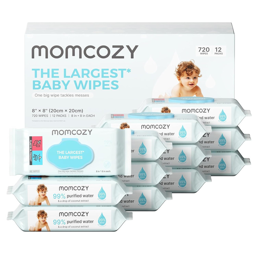 Baby Wipes plus Wipes –Size, Thickness, Moisture, Softness & Scenario Plus, 99%