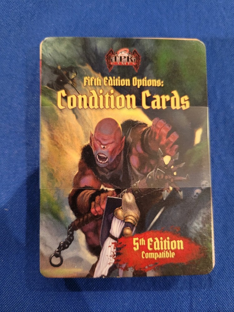 TPK D&D 5th Edition Options - Condition Cards