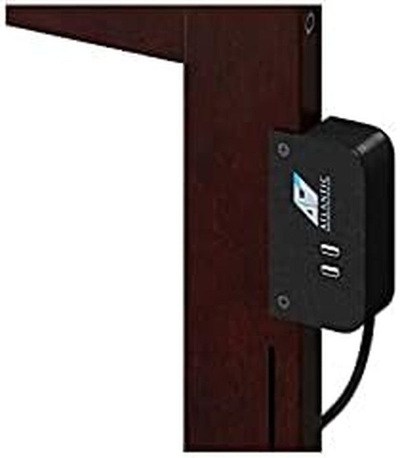 Traditional King Panel Headboard, Solid Hardwood and Veneers, Espresso Finish, B