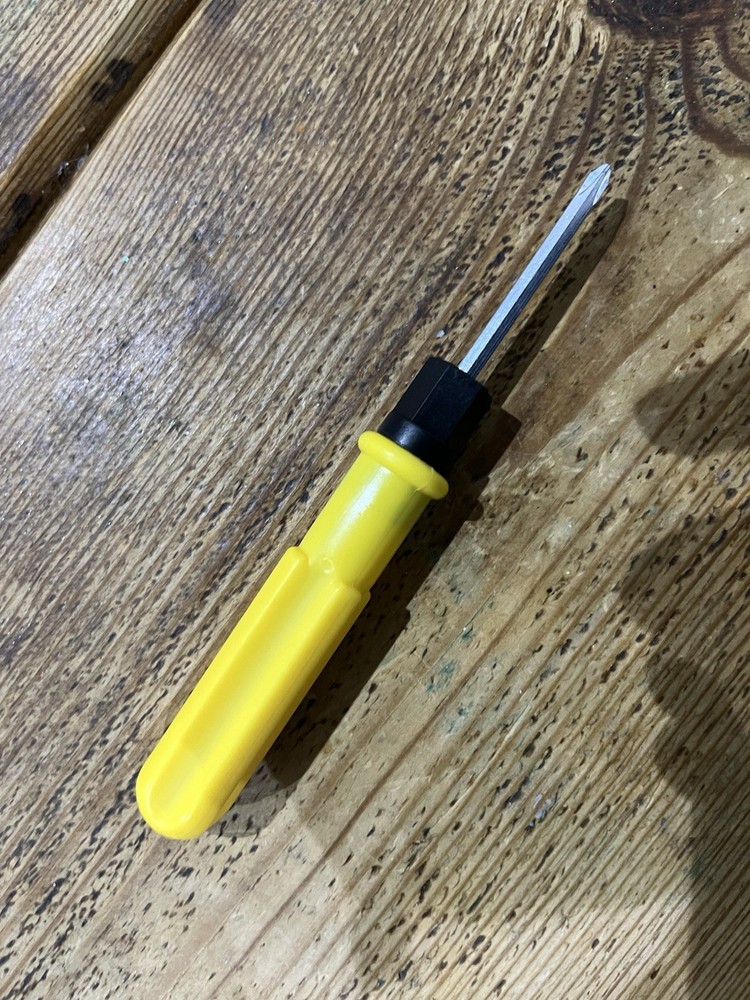 Collapseable/Conceiled/Hidden Phillips Screwdriver