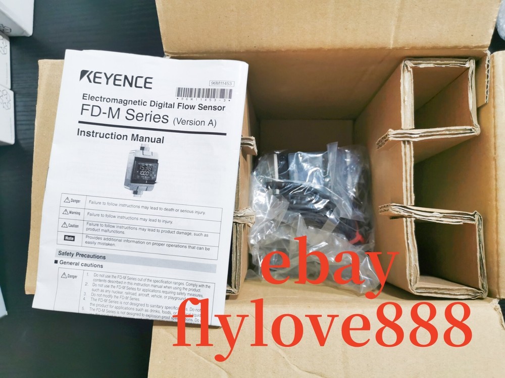 KEYENCE FD-M10ATP Electromagnetic digital flow sensor brand new