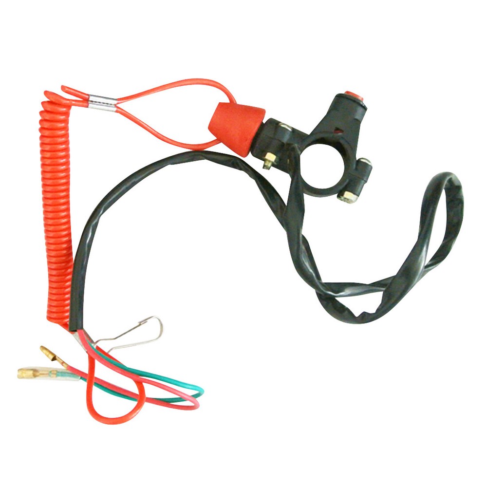 Stop Tether Closed Kill Switch MX TRX Snowmobile ATV Racing Engine