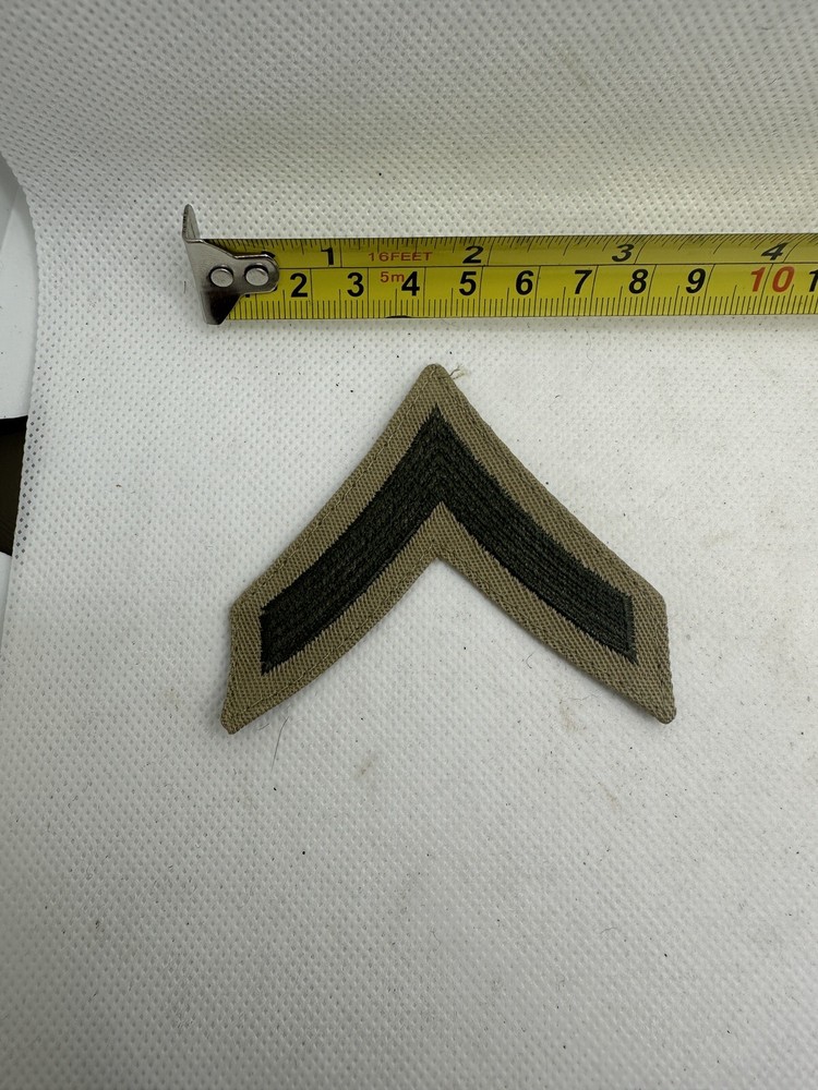 US Marine Corps - Private First Class Chevrons E-2 Khaki