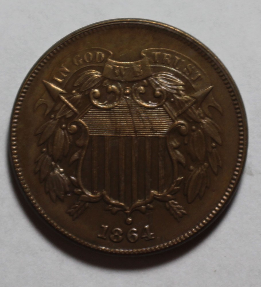 1864 Two Cent WR290