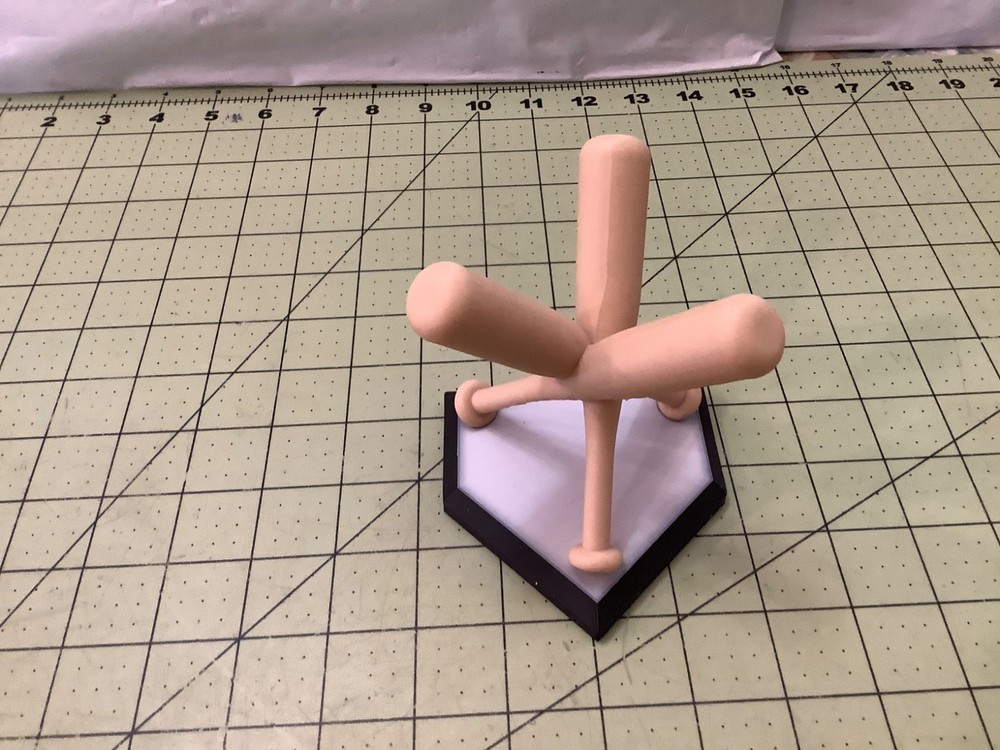 Baseball Holder 3D Printed Display Case for Baseballs for player Signed balls