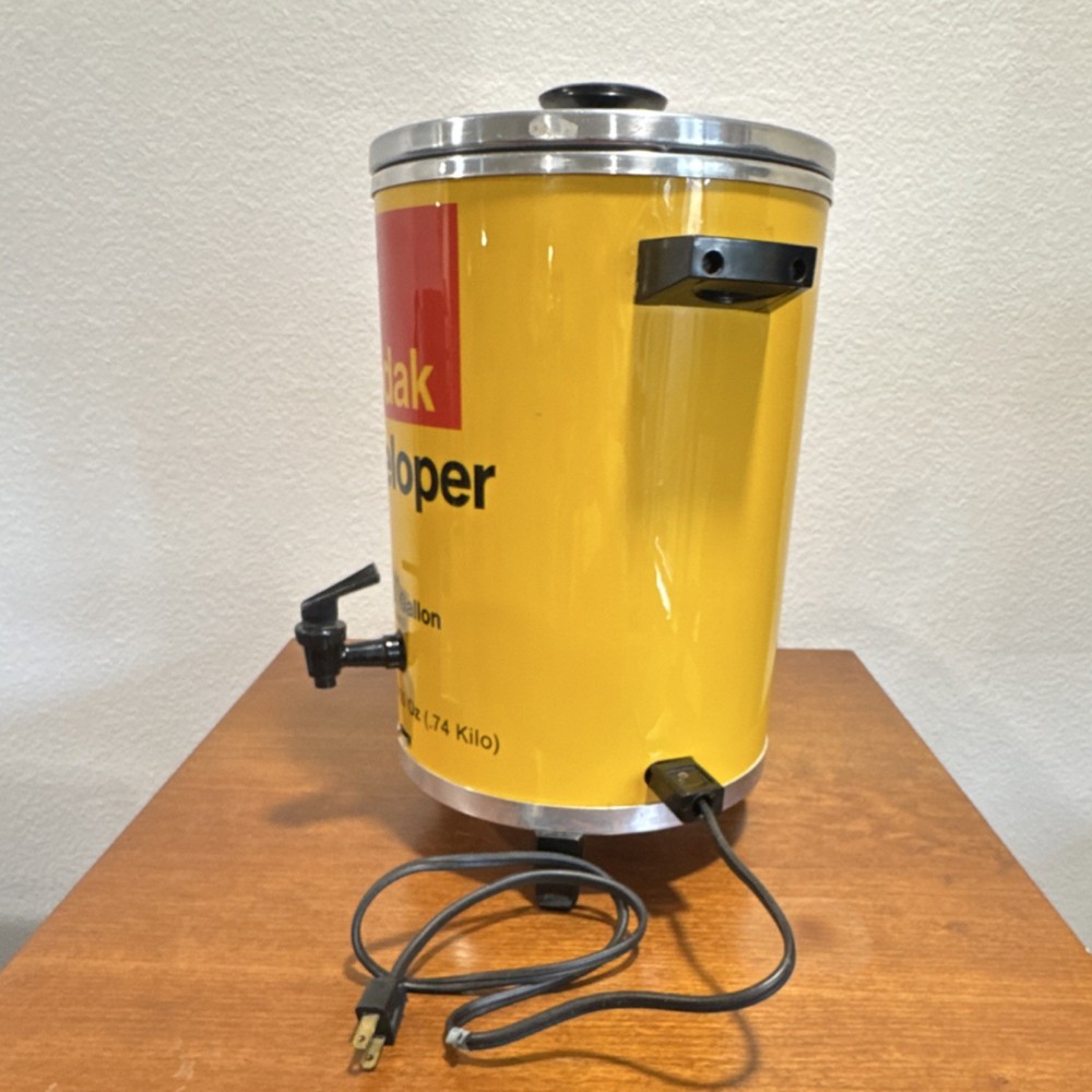 Vintage Kodak Developer Coffee Percolator Pop Art 1970’s