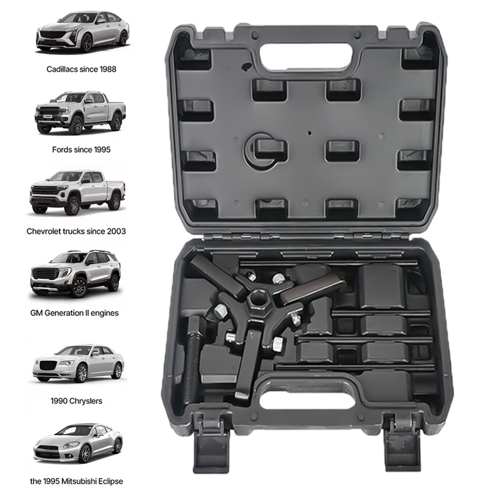 Harmonic Balancer Puller Crank Pulley Removal Kit Engine Motor Rod Auto LS GM US