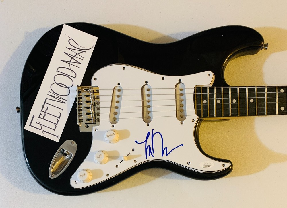 FLEETWOOD MAC LINDSEY BUCKINGHAM Signed Guitar JSA Authentic