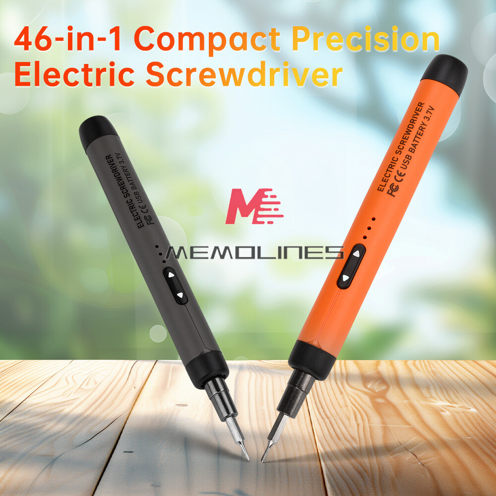 46in1 Mini Precision Electric Screwdriver Set Rechargeable Cordless Screwdriver