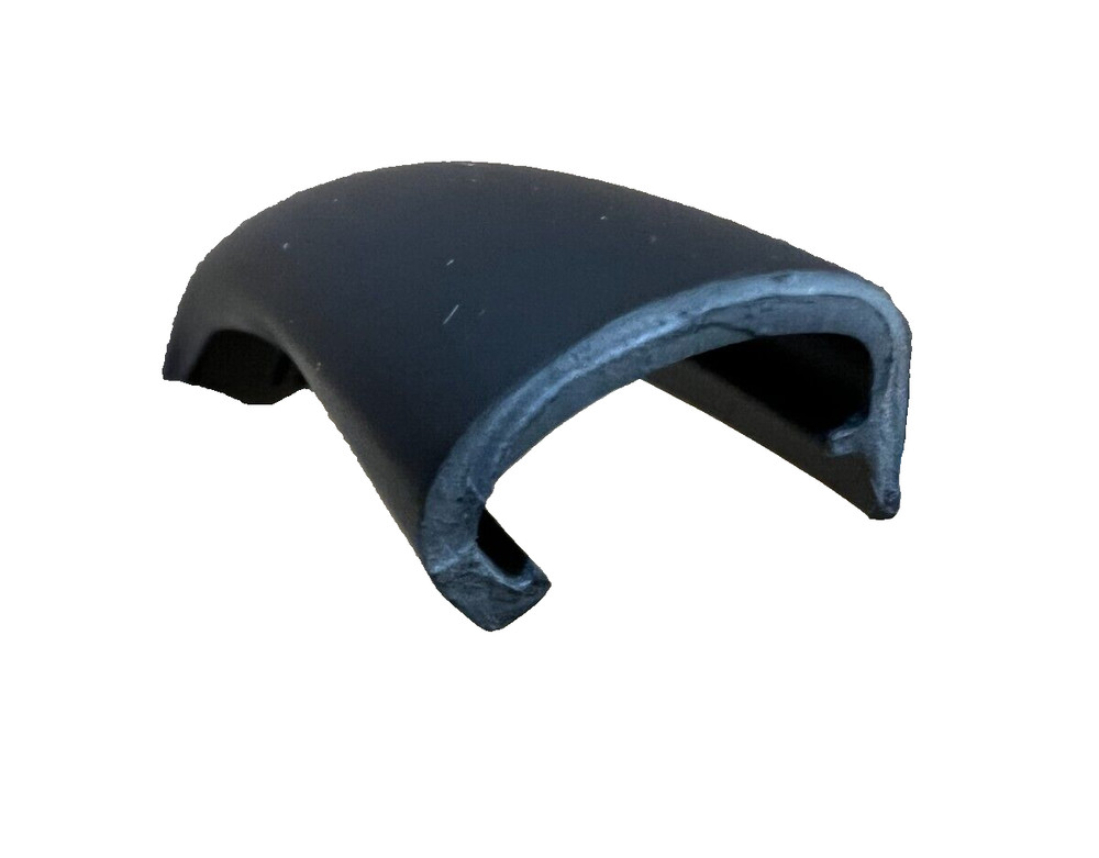 50 Ft 1" Black LEG RV Fit 3/4" retainer Vinyl Trim Molding Flexible Screw Cover