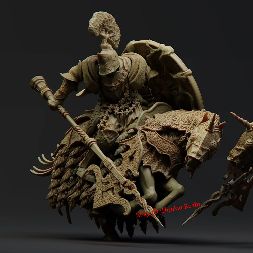 Elden Tree Sentinel Resin Figures Model Unassembled Unpainted 70mm