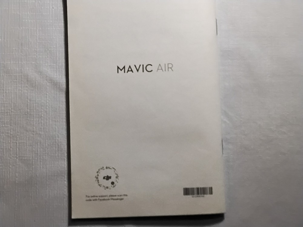 DJI Mavic Air Quick Start Guide