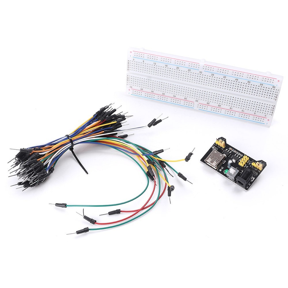 MB-102 Breadboard 830 Points Solderless PCB Bread Board Test Develop DIY Tools