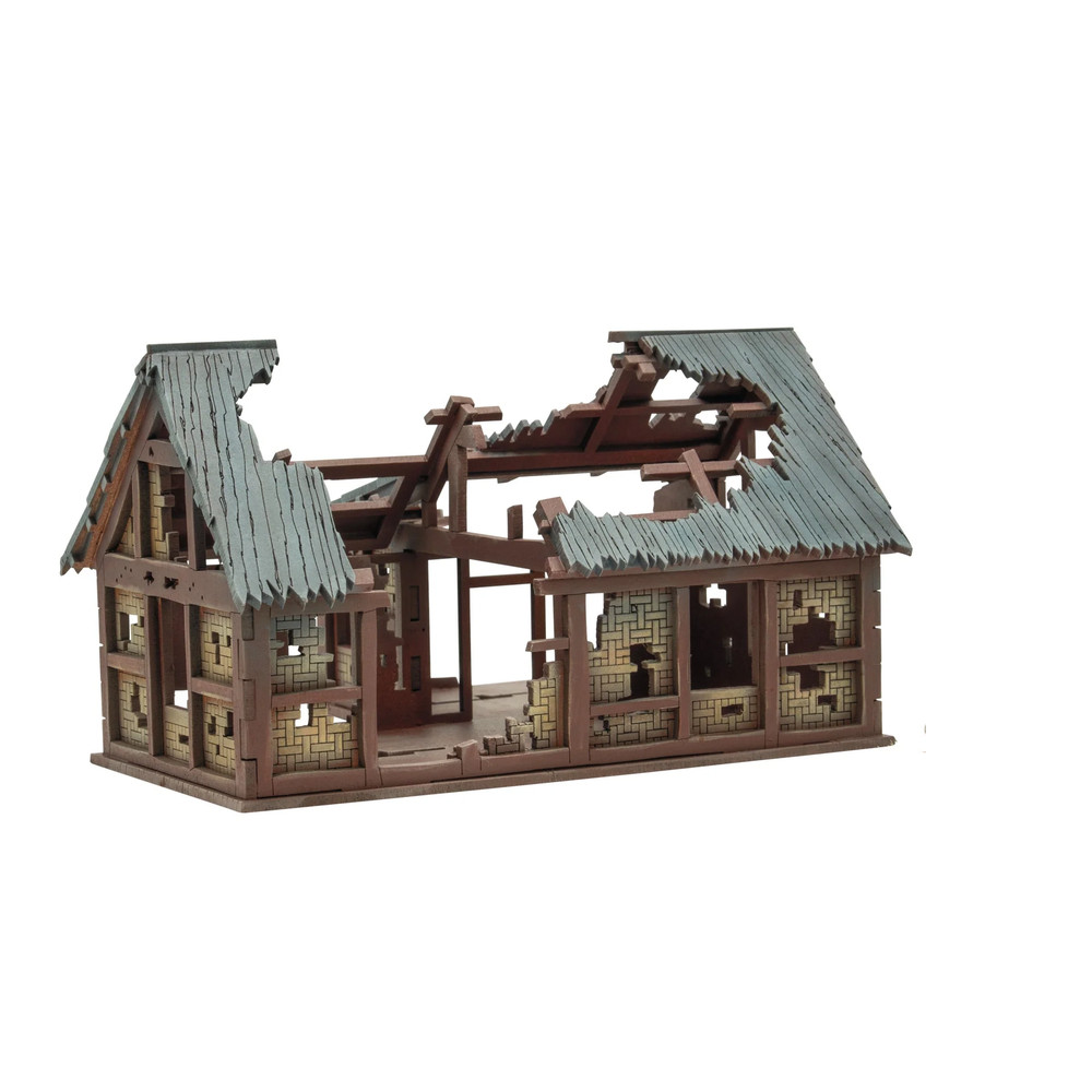 Skytrex: Pacific Theatre L Shaped Building Ruins