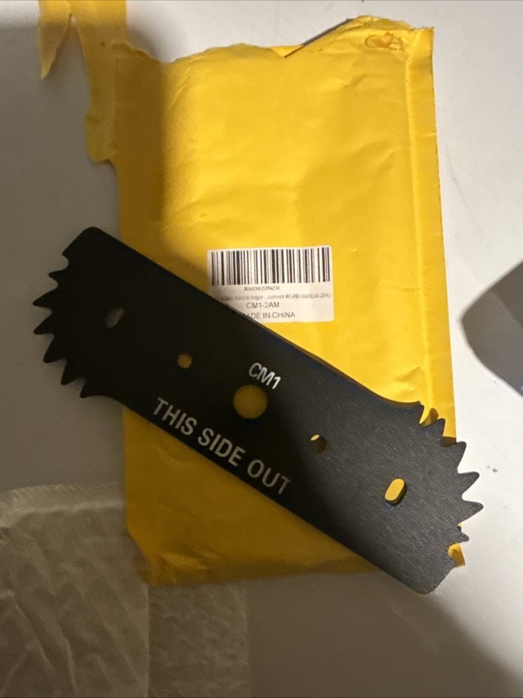 Two electric Edger  Blades Cm-1