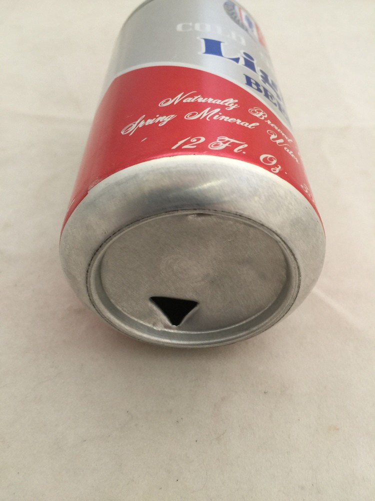Cold Spring Light Aluminum Minnesota Beer Can 12oz Bottom Opened Great Shape!