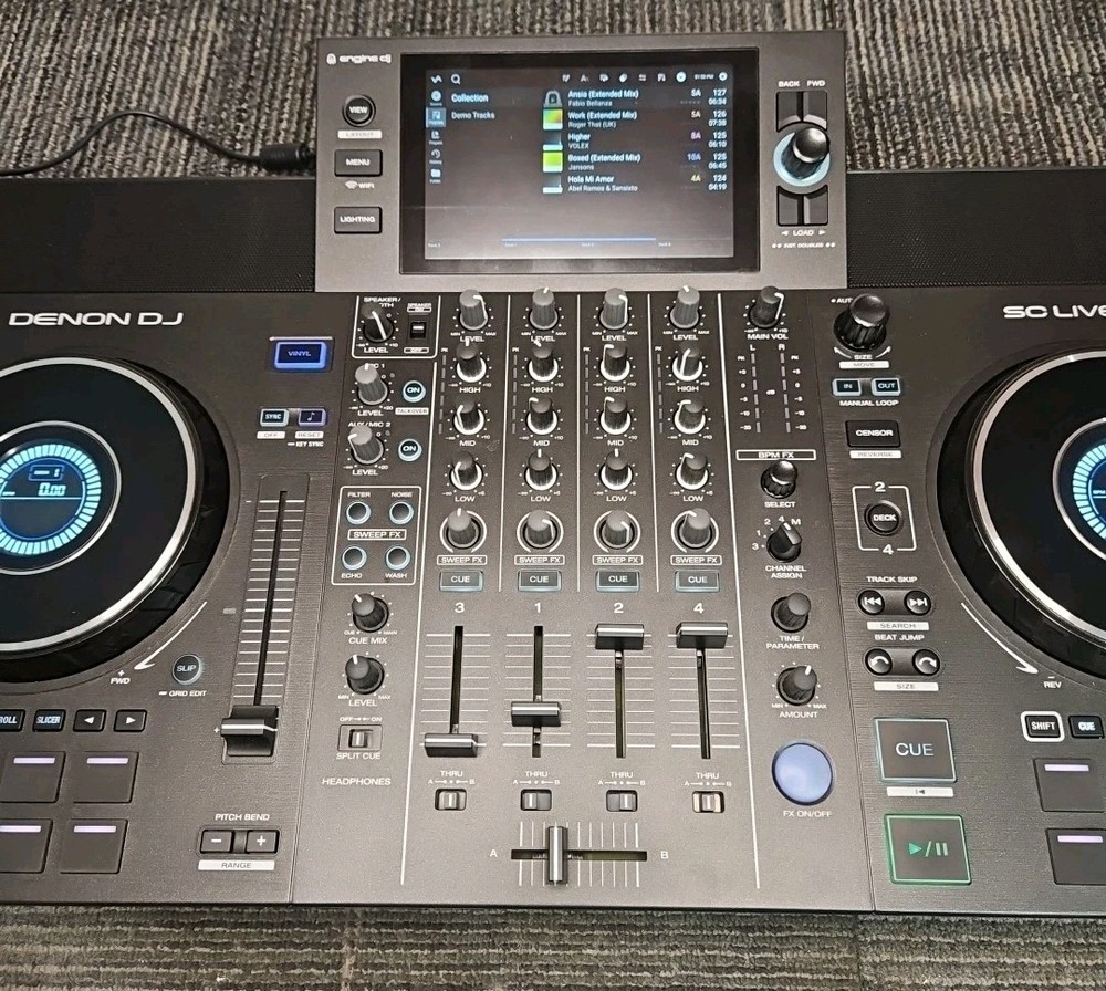 Denon DJ JP21 SC Live 4 Standalone DJ Controller System