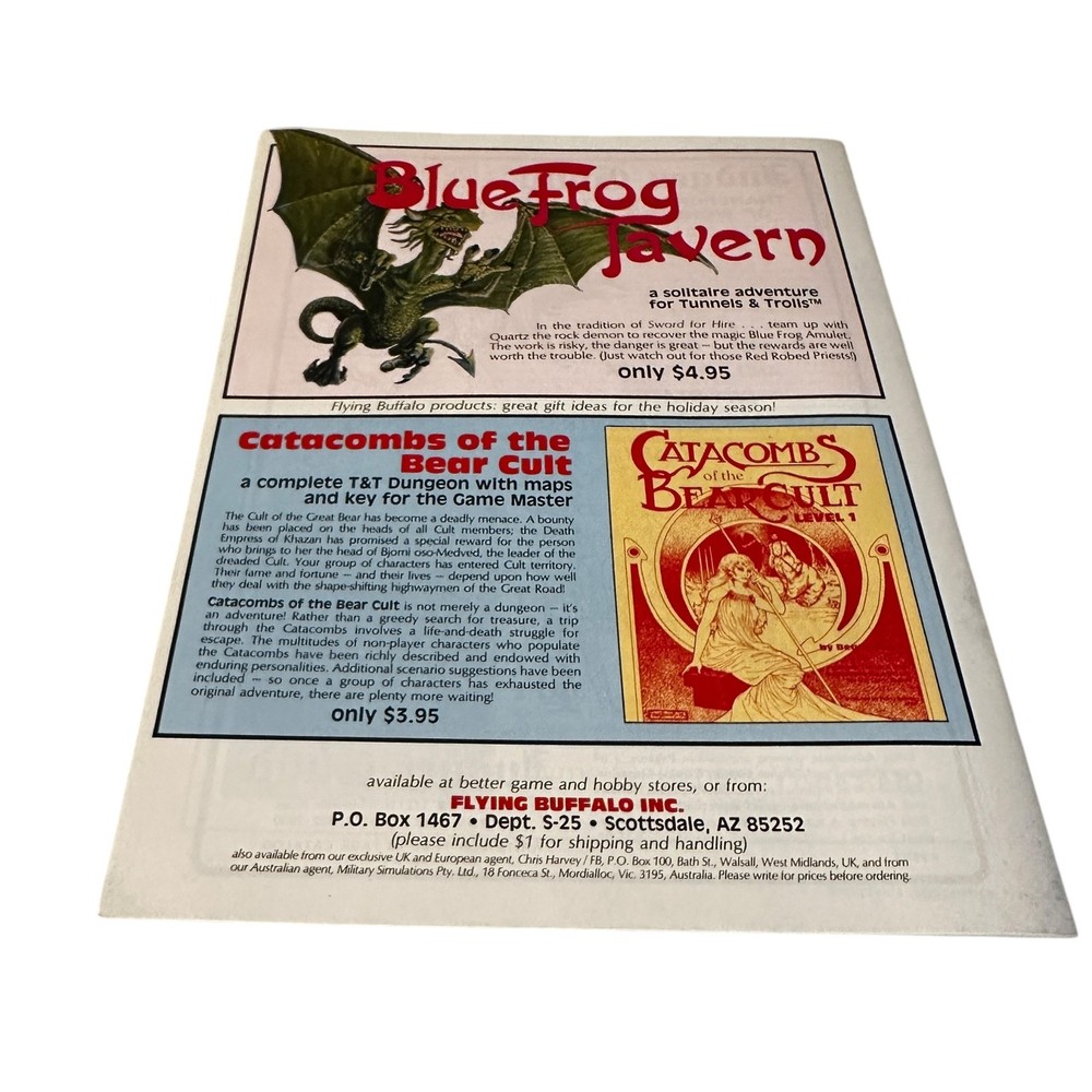 Sorcerers Apprentice Magazine Issue 12 Fall 1981